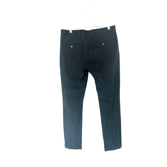 Express Men's Black Photographer Office Work Straight Leg‎ Dress Pants 32 x 32 - Picture 8 of 11